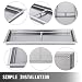 VEVOR Mesa Rectangular de Hoguera, 91 x 30 x 5 CM, Brasero...