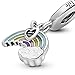 PANDORA Jewelry Rainbow of Love Sterling Silver Charm