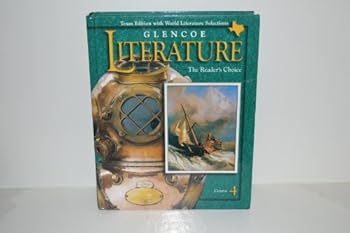 Hardcover Glencoe Literature Course 4 Texas Edition 2000 (The Reader's Choice) Book