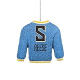 FOCO - Women's Basketball Holiday Sweater Resin Xmas Christmas Tree Hanging Ornament - Angel Reese - Chicago Sky
