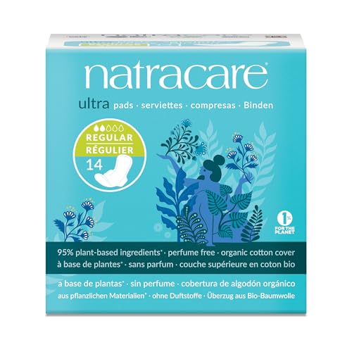 Natracare Cotton Natural Feminine Ultra Pads Regular With Wings By Natracare, 14 Ea, 14 Count