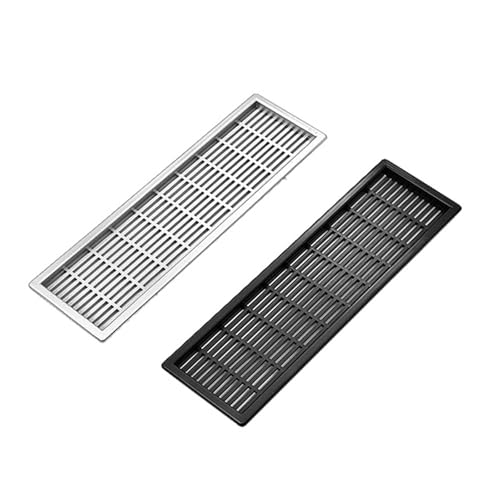 Grille d'aération meuble encastrable ronde 60 mm ventilation armoire 6x