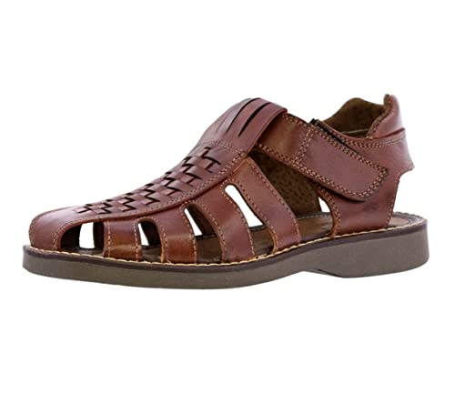 Cowboy Professional Mens 870 Chedron Authentic Mexican Leather Huaraches Fisherman Sandals