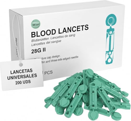 Patch Me Up Lancetas Universales 28G (200 Uds)