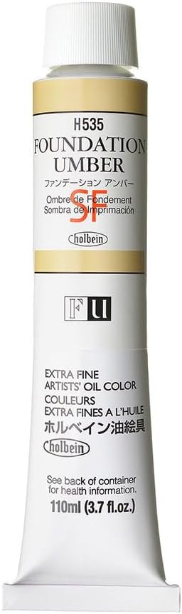 Holbein Artists?ÇÖ Oil Foundation Colors - Umber Foundation - 110ml
