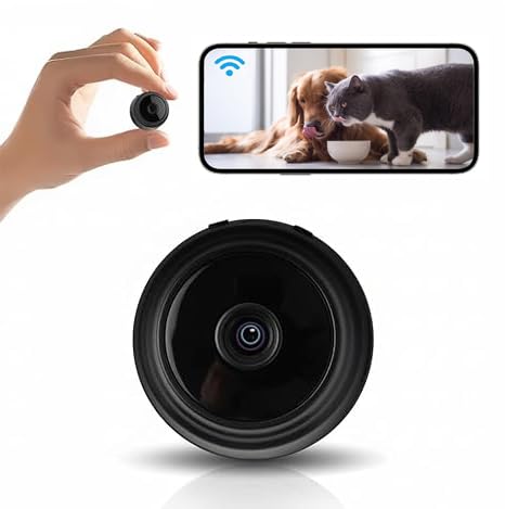 Hidden Spy Camera for Home Use Mini Security Wireless WiFi Camera HD 1080P Outdoor Indoor Night Vision Cam