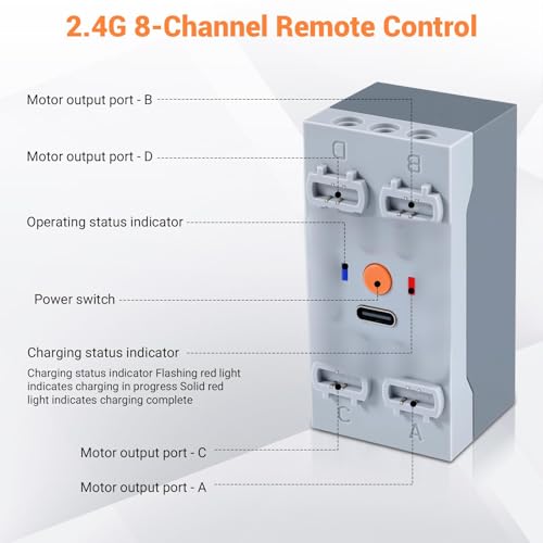 Moteurs Servomoteur Télécommande pour Motoriser Vos Blocs de Construction Statiques - 3