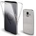 Produktbild Moozy 360 Grad Hülle für Samsung S9 - Vorne und Hinten Transparenter TPU Ultra Dünne Weiche Silikon Handyhülle Case