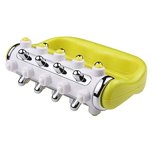 Elfirly Cellulite Massager Fascia Release And Muscle Massage Roller Mini Trigger Point Deep Tissue Myofascial Release Tool Body Massager For Men And Women (Yellow) #TOP3