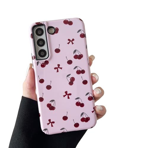 DEFBSC for Samsung Galaxy S22 Plus Case Cute Pink Bow Cherry Aesthetic by DEFBSC - Used condition - Image 3