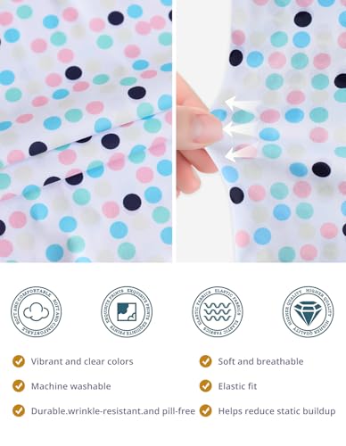 Image of Scrub Caps for Women with Buttons, Classic Surgical Caps