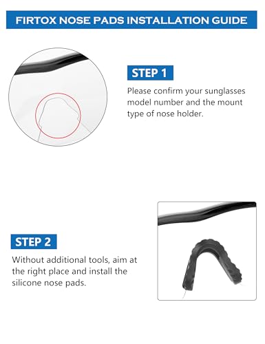 Image of Replacement Earsocks & Nosepieces Rubber Kits for Oakley M Frame Heater /M Frame Sweep /M Frame Strike /M Frame Hybrid Sunglass