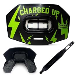 DAMAGE CONTROL Youth Football Mouth Guard – Charged Up
