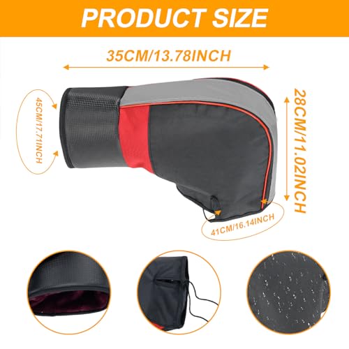 Scaldamani Manubrio Bici - Scaldamani Motoslitta