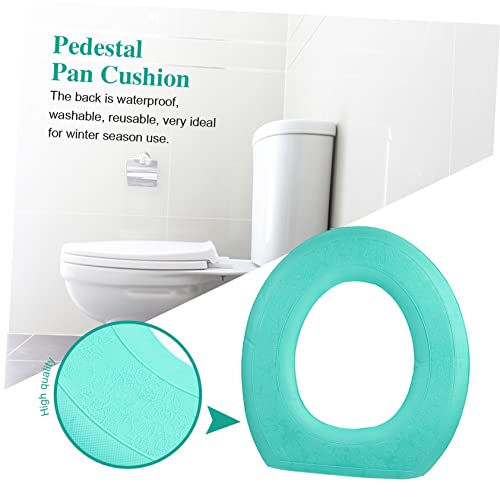 DOITOOL 2 Stücke Toilettenabdeckung Reise Aufkleber Sitzschutz Sitzbezüge Dekorative Toilettenabdeckungen Reise Toilettenabdeckungen Toilettenmatte Toilettensitzkissen – Bild 6