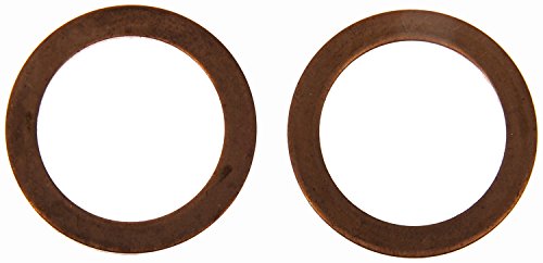 Image of Dorman 095-002CD Copper Drain Plug Gasket, Fits 5 /8, M16, M16.4 Compatible with Select Models, 2 Pack