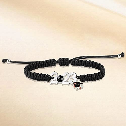 Godchoices Custom Photo Bracelet With Picture Insidepersonalized Photo Projection Bracelet 2023 Graduation Charm Picture Bracelets Inspirational Graduation Bracelets For Women/Men/Girls/Boys #TOP1