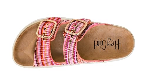 Image of Corkys Footwear Hey Girl Womens 1 inch Rumor Has It Platform Sandals, Featuring Two Adjustable Buckles, A soft Footbed, And A Lug Outsole, Perfect For Summer