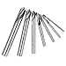 KKmoon 7pcs M42 HSS High Speed Steel Cobalt Spotting Drill Bits Set Round Shank 90 Degree Drilling Chamfering Tool