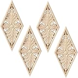 Polyvalent et multi-usage : parfait pour une variété de projets domestiques, ces appliques en bois peuvent être utilisées pour améliorer les meubles, les armoires ou même les cadres de porte, offrant des options de personnalisation infinies.