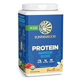 Sunwarrior Organic Plant Based Protein Powder 30 Servings, Vanilla Flavored | Vegan Plant Based with BCAA Amino Acids, Hemp Seed & Pea Blend | Non-GMO, Soy, Dairy, Filler & Gluten Free