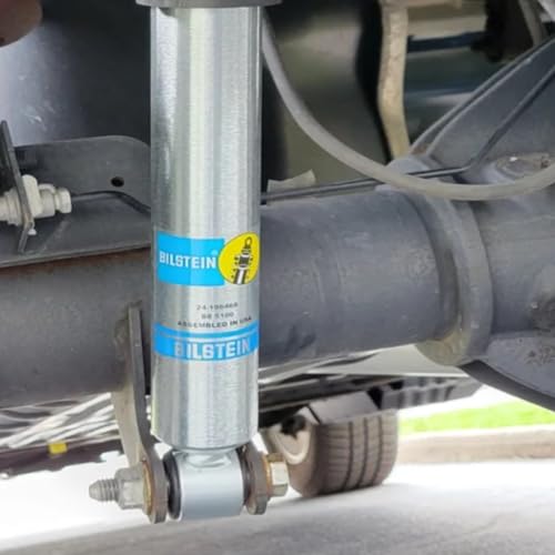 Bilstein 5100 Monotube Gas Shocks Rear Pair compatible with 2011-2018 GMC Sierra 2500 HD 2WD 4WD - Thumbnail 7