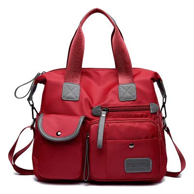 Bolsa de ombro feminina multifuncional de grande capacidade bolsa de viagem executiva viagem de negó