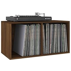 Chusui Boîte de Rangement Coffre de Rangement d’Extérieur Banc de Rangement Stockage Boîte de Rangement de vinyles Chêne… - Les Beatles, Paul McCartney, John Lennon, RIngo Starr, George Harrison Chusui Boîte de Rangement Coffre de Rangement d'Extérieur Banc de Rangement Stockage Boîte de Rangement de vinyles Chêne… – Image 5