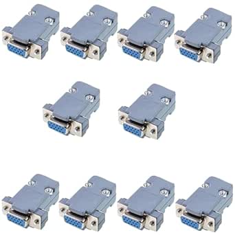 Connettore DB15 senza saldatura Industria 2 file Connettore breakout 15 pin Adattatore terminale D-SUB con spina maschio femmina DB15  13