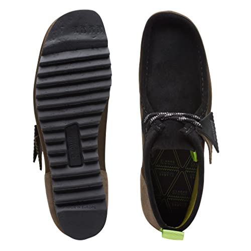 Men's Clarks Original Wallabee Ftre Made In Portugal, Green Combi, 9.5 #TOP2