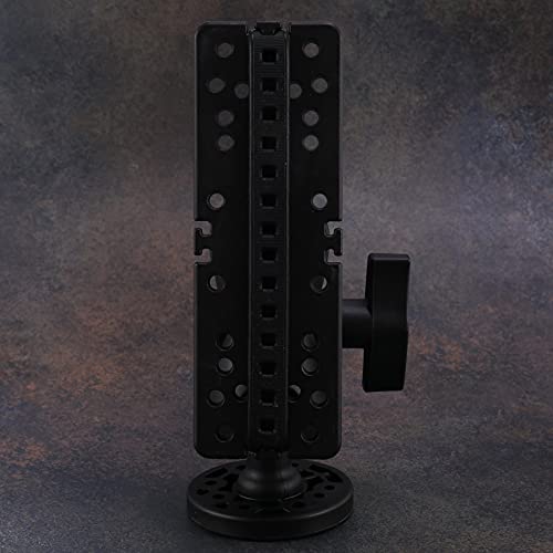 Yhjic 360 Degree Swivel Mount Marine Electronic Fish Finder Mount Base Fishfinder Gps Plate Rotating Boat Supporter #TOP4