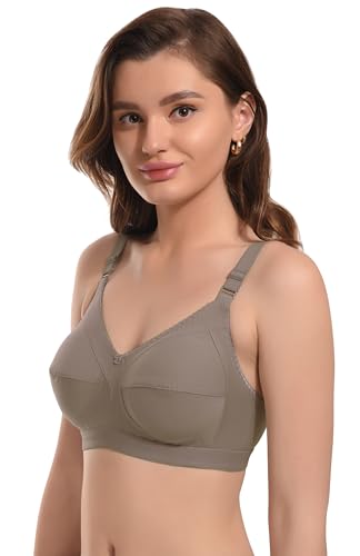 Image of Elina Women's Hosiery Non-Padded Wire Free Regular Bra