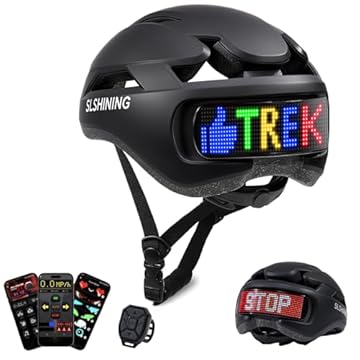 smart helmet with display