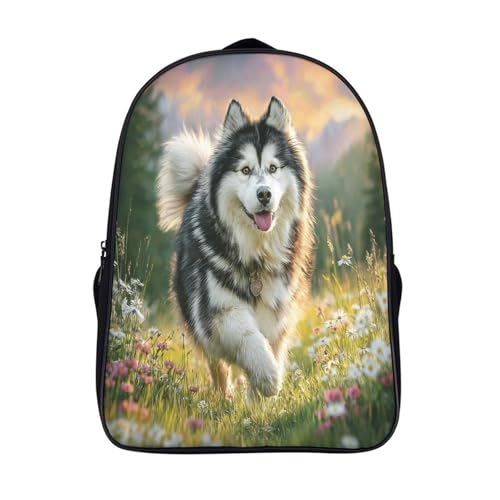 Cartable scolaire adolescent pour l'école et les voyages | Sac à dos imprimé animal 3D tendance