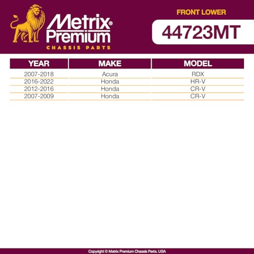 Metrix Premium Chassis Parts Ball Joint Fits Acura RDX 2007-2018 by METRIX PREMIUM CHASSIS PARTS - Used condition - Image 3