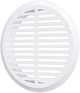 Rundes Lüftungsgitter Edelstahl 180mm - Insektenschutz Gitter Für Außenwand