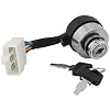 Akozon Ignition Key Switch, 6 Wire Ignition Start Key Switch For 2.5-6.5KW 188F Gas Generator