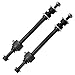 Detroit Axle - 14pc Front CV Axles Kit for 2013-2018 Ram 1500, 2019-2021 1500 Classic, 2 CV Axles 2 Wheel Bearing Hubs Assembly 2 Lower Ball Joints 2 Sway Bars 4 Tie Rods 2 Boots Replacement