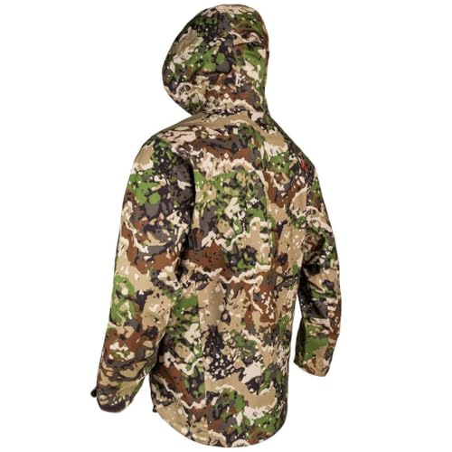 Killik Men's Summit Camo Axiom Hunting Jacket - Waterproof Windproof Shell Layering Coat2