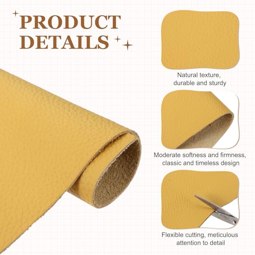Cuir pleine fleur naturel Meccanixity pour fabriquer des ceintures - 4