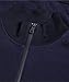 Paul and Shark Hombres Sudadera de algodón con Media Cremallera M Blue