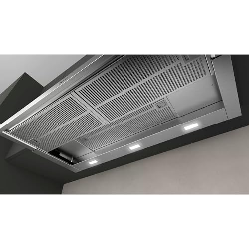 neff hotte télescopique 90cm 395m³h inox d49ml54x1 - vue 5