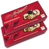 2 er Pack Das Exquisite Mozartkugeln- Praline aus Pistazien-Edelmarzipan 2 x 200 g