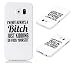 S6 Case, Galaxy S6 Case, ArtMine Funny Saying Pink Skin Flexible Bumper Protective Ultra Slim Silicone Rubber Gel Snap-On Back Case Cover for Samsung Galaxy S6