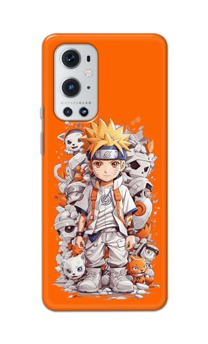 Image of Plastic Printfidaa Printed Hard Back Cover Case For Oneplus 9 Pro Back Cover (Famous Anime Cartoon Character) -112, Multicolor