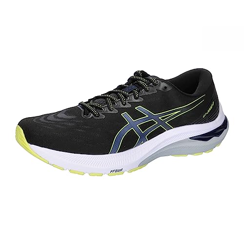 Asics GT-1000 11, Sneaker Hombre, Black/Glow Yellow, 42 EU
