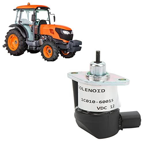 Solenoide de desligamento de combustível, liga de alumínio 12 VCC solenoide de corte de combustível