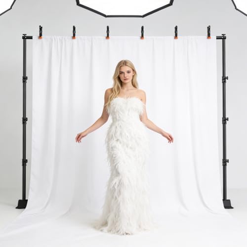 Forlogic 10x8ft Banner Backdrop Stand Kit，Heavy Duty Adjustable Photo Background Stand Step and Repeat Backgdrop Frame for Photography，Party，Trade Show by Forlogic - Image 7