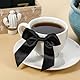 Mini Satinband Schwarz Schleifen, 50 Stück Schwarz Selbstklebende Ribbon Geschenkschleife Satinband vorgefertigte Schleife 6.35x5 cm Kleine Schleifen für DIY Basteln, Geschenk, Nähen, Hochzeit Deko