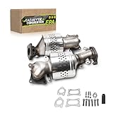 Left Right Catalytic Converter Compatible with Honda Accord 2008-2017 V6 3.5L, Honda Pilot 2008-2017, Honda Odyssey 2008-2019, MDX 2010-2020 Catalytic Convertor High Flow (EPA Compliant)